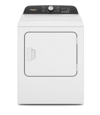 Whirlpool *WED5000CMW 7.0 Cu. Ft. Long Vent Electric Moisture Sensing Dryer