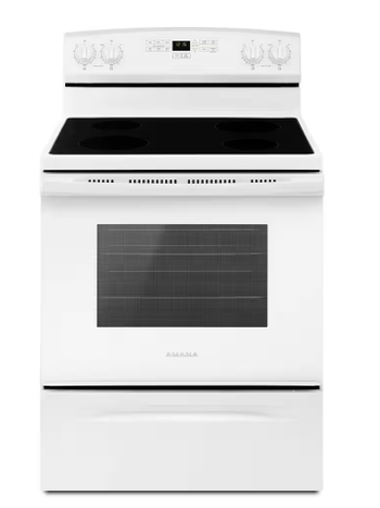 Amana *AER6303MFW   4.8 Cu. Ft. Freestanding Electric Range - White