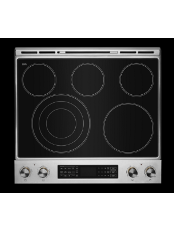 Jenn-air *JES1450ML 7.1 Cu. Ft. Slide-In Electric Convection Range with Triple-Choice Element - Stainless Steel