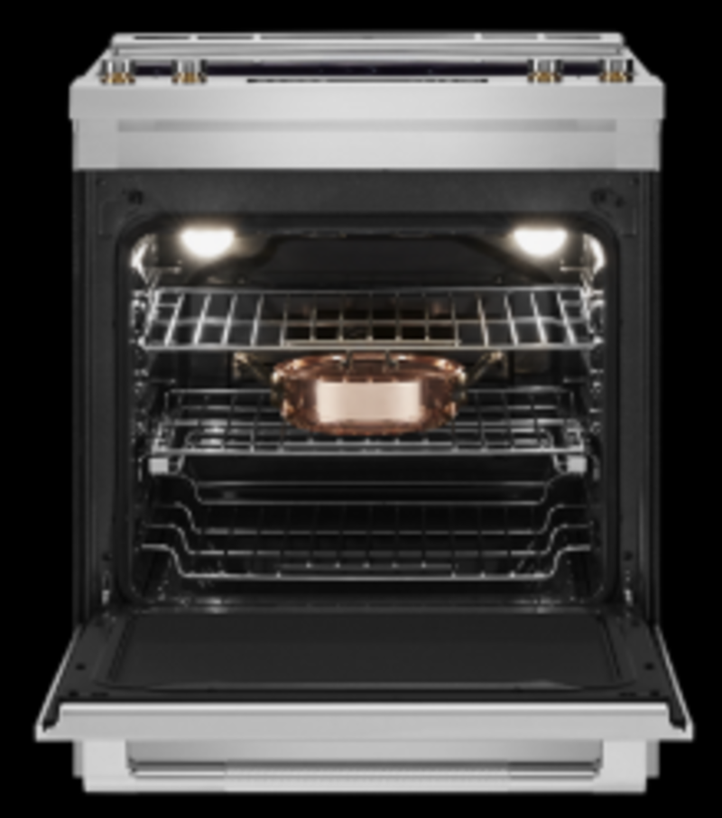 Jenn-air *JES1450ML 7.1 Cu. Ft. Slide-In Electric Convection Range with Triple-Choice Element - Stainless Steel