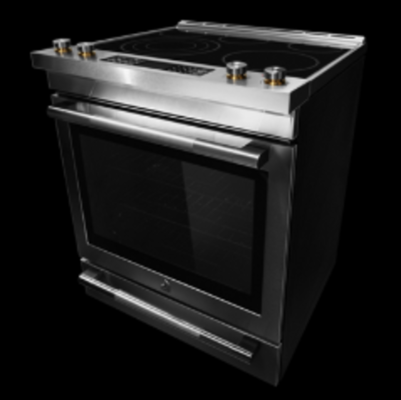 Jenn-air *JES1450ML 7.1 Cu. Ft. Slide-In Electric Convection Range with Triple-Choice Element - Stainless Steel