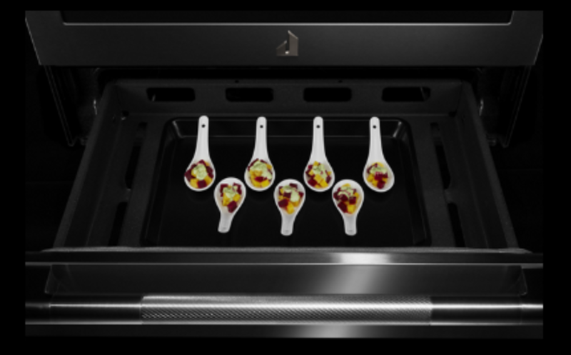 Jenn-air *JES1450ML 7.1 Cu. Ft. Slide-In Electric Convection Range with Triple-Choice Element - Stainless Steel