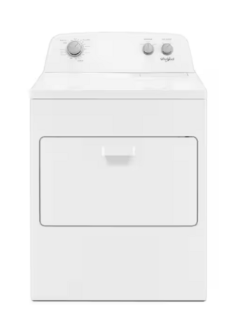 Whirlpool *WGD4850HW 7.0 cu. ft. Top Load Gas Dryer with AutoDry™ Drying System