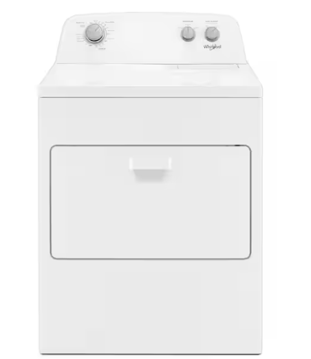 Whirlpool *WGD4850HW 7.0 cu. ft. Top Load Gas Dryer with AutoDry™ Drying System
