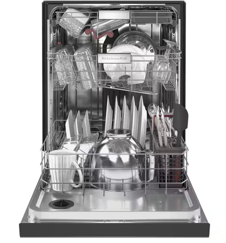 Kitchenaid *KDPM804KBS  360° Max Jets™ Third Rack Dishwasher with Stainless Steel Third Rack Wash Jets, 44 dBA