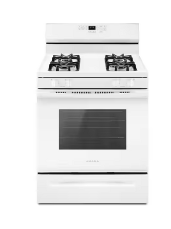 Amana *AGR6603SFW  5.0 cu. ft. Freestanding Gas Range in White