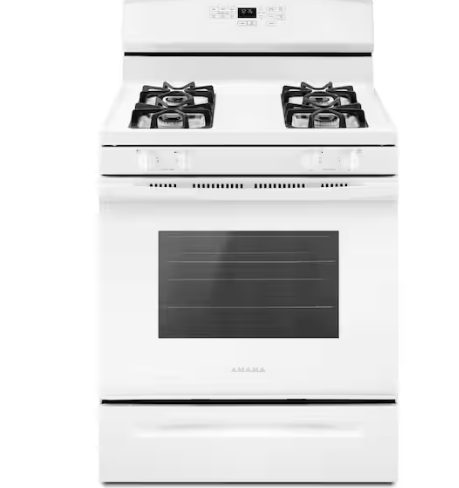 Amana *AGR6603SFW  5.0 cu. ft. Freestanding Gas Range in White