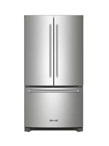 Kitchenaid *KRFC136RPS  20 cu. ft. 36-Inch Width Counter-Depth French Door Refrigerator with Interior Dispense - Stainless Steel