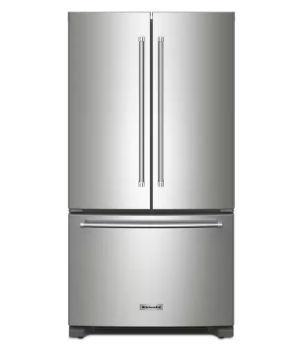 Kitchenaid *KRFC136RPS  20 cu. ft. 36-Inch Width Counter-Depth French Door Refrigerator with Interior Dispense - Stainless Steel