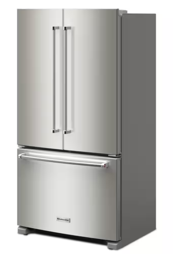 Kitchenaid *KRFC136RPS  20 cu. ft. 36-Inch Width Counter-Depth French Door Refrigerator with Interior Dispense - Stainless Steel