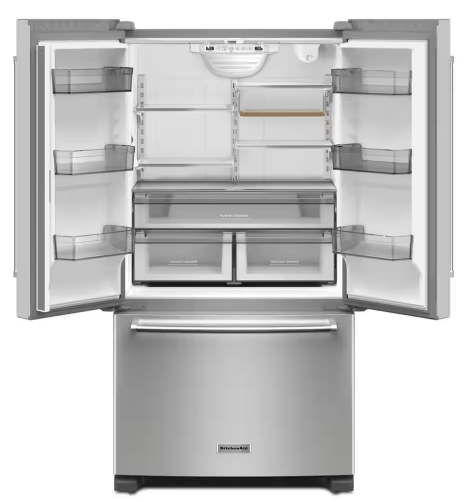Kitchenaid *KRFC136RPS  20 cu. ft. 36-Inch Width Counter-Depth French Door Refrigerator with Interior Dispense - Stainless Steel