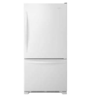 Whirlpool *WRB329DMBW  18.7 cu. ft. Bottom Freezer Refrigerator in White