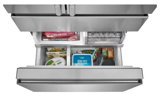 Frigidaire *PRMC2285AF  Professional 36 in. 21.4 cu. ft. Counter Depth French Door Refrigerator in Stainless Steel with Custom-Flex Temp Drawer