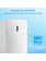Midea *MRU21F5BWW  21.1-cu ft Garage Ready Frost-free Upright Freezer with Digital Control Convertible to Refrigerator( White ) ENERGY STAR Certified