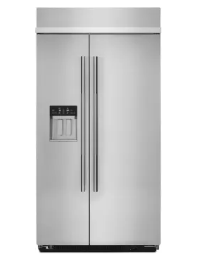 Jenn-air *JBSS42E22L 25.5 Cu. Ft. Side-by-Side Refrigerator with Water Dispenser - Stainless Steel
