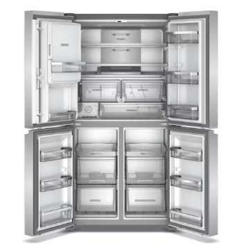 Whirlpool *WRQC7836RZ  19.2 cu. ft. Counter Depth French Door Refrigerator in Fingerprint Resistant Stainless Steel
