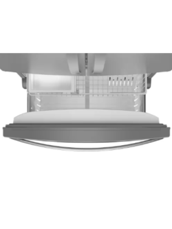 Whirlpool WRFC2036RZ - 35 in. 20 Cu. Ft. Counter-Depth French Door Bottom Mount Refrigerator in Stainless Steel with Elevated Deli Drawer