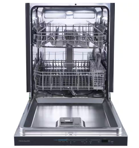 Frigidaire FDHP4336AS (NIB)  24 in. Top Control Built-In Tall Tub Dishwasher in Stainless Steel with 5-Cycles 49dBA and Hybrid Tub
