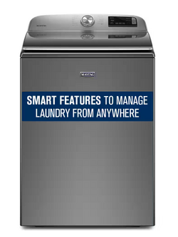 Maytag MVW6230HC (NIB)  4.7 cu. ft. Smart Capable Metallic Slate Top Load Washing Machine with Extra Power Button and Deep Fill Option