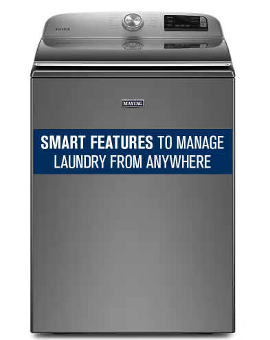 Maytag MVW6230HC (NIB)  4.7 cu. ft. Smart Capable Metallic Slate Top Load Washing Machine with Extra Power Button and Deep Fill Option