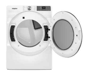 Whirlpool *WED5720RW   7.4 cu. ft. vented Front Load Electric Dryer in White with Wrinkle Shield Option