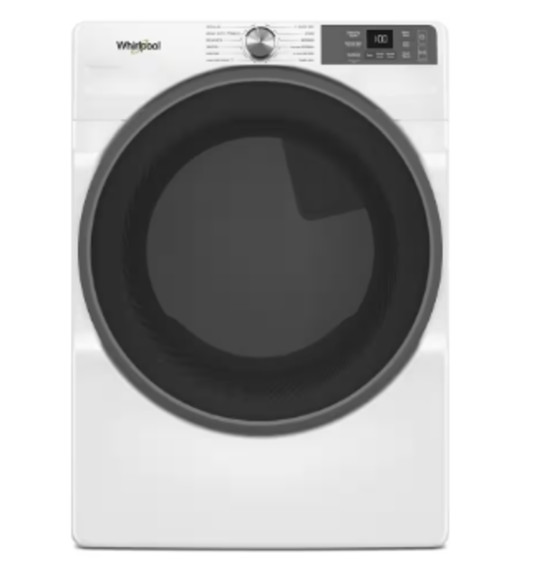 Whirlpool *WED5720RW   7.4 cu. ft. vented Front Load Electric Dryer in White with Wrinkle Shield Option