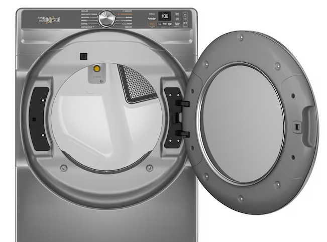Whirlpool *WED6720RR  7.4-Cu. Feet Stackable Steam Cycle Vented Electric Dryer ( Radient Silver )