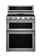 Kitchenaid *KFGD500ESS 30-Inch 5 Burner Gas Double Oven Convection Range