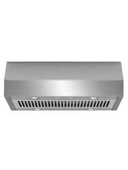 Frigidaire *FHWC3650RS   36 Inch Under-Cabinet Ventilation Hood with 3-Speed 400 CFM PowerPlus Fan, Smudge-Proof Finish, 4 PowerBright LED Lights and Dishwasher-Safe Filters