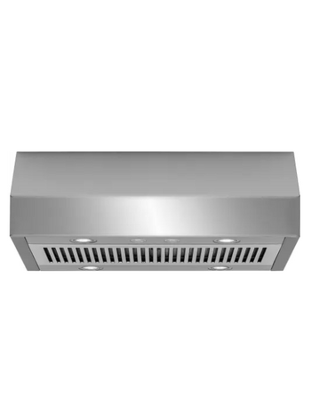 Frigidaire *FHWC3650RS   36 Inch Under-Cabinet Ventilation Hood with 3-Speed 400 CFM PowerPlus Fan, Smudge-Proof Finish, 4 PowerBright LED Lights and Dishwasher-Safe Filters
