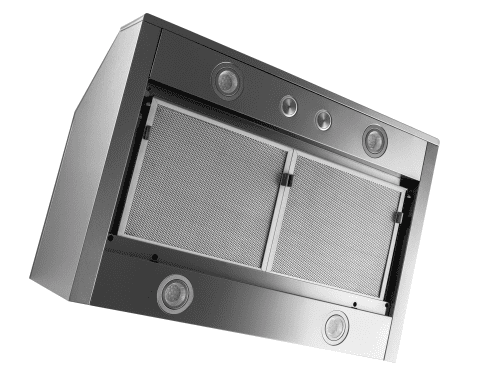 Frigidaire *FHWC3650RS   36 Inch Under-Cabinet Ventilation Hood with 3-Speed 400 CFM PowerPlus Fan, Smudge-Proof Finish, 4 PowerBright LED Lights and Dishwasher-Safe Filters