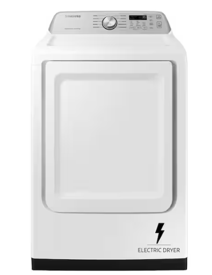 Samsung *DVE47CG3500W  7.4-Cu. Feet Vented Electric Dryer ( White )