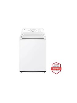 LG WT6100CW  (NIB) 4.3 Cu. Ft. High-Efficiency Top Load Washer with SlamProof Glass Lid - White