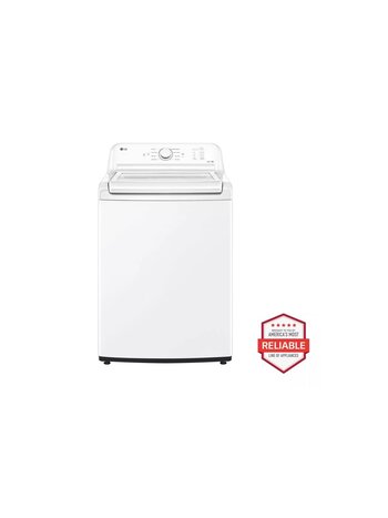LG WT6100CW  (NIB) 4.3 Cu. Ft. High-Efficiency Top Load Washer with SlamProof Glass Lid - White