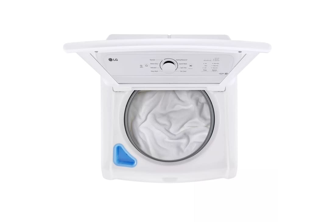 LG WT6100CW  (NIB) 4.3 Cu. Ft. High-Efficiency Top Load Washer with SlamProof Glass Lid - White