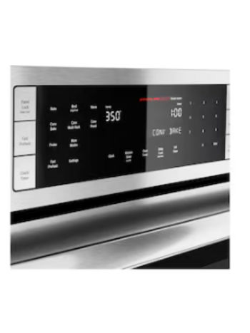 Bosch *HBL8642UC 800 Series 30 inch Double Electric Wall Oven with Self-cleaning ( Black Stainless Steel )