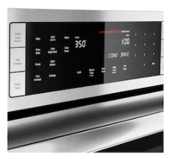 Bosch *HBL8642UC 800 Series 30 inch Double Electric Wall Oven with Self-cleaning ( Black Stainless Steel )