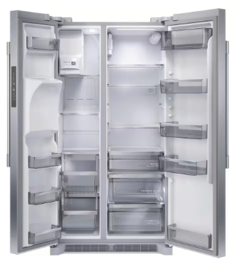 Frigidaire *PRSC2222AF  Professional 36 in. 22.3 cu. ft. Counter Depth Side-by-Side Refrigerator in Smudge-Proof Stainless Steel