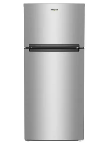 Whirlpool *WRTX5028PM  16.6 cu. ft. Built-In Top Freezer Refrigerator in Stainless Steel