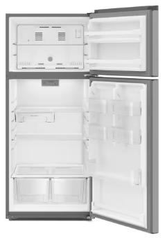 Whirlpool *WRTX5028PM  16.6 cu. ft. Built-In Top Freezer Refrigerator in Stainless Steel