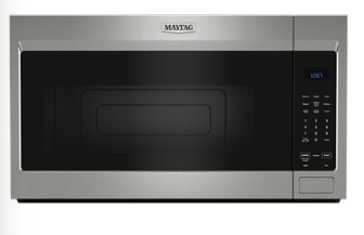 Maytag *MMMS4230PZ  30 in. 1.7 cu. ft. Over-the-Range Microwave in Fingerprint Resistant Stainless Steel with Non-Stick Interior Coating