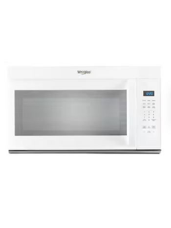 Whirlpool *WMMS3130RW   30 in. Over-the-Range Microwave in White with Express Cooking Buttons