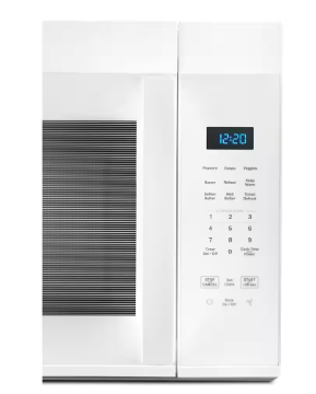 Whirlpool *WMMS3130RW   30 in. Over-the-Range Microwave in White with Express Cooking Buttons