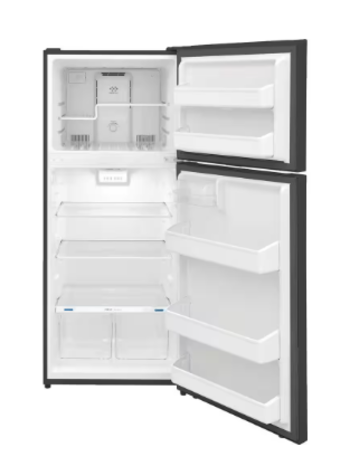 Frigidaire *FFHT1822UV  28 in. 18 cu. ft. Top Freezer Refrigerator in Fingerprint-Resistant Stainless Look, ENERGY STAR