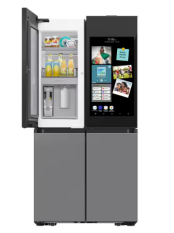 Samsung RF29DB9900QD  -Bespoke Standard-Depth Family Hub 28.6-cu ft 4 -Door Smart Compatible French Door Refrigerator with Dual Ice Maker with Water Dispenser and Door within Door ( Stainless steel ) ENERGY STAR Certified