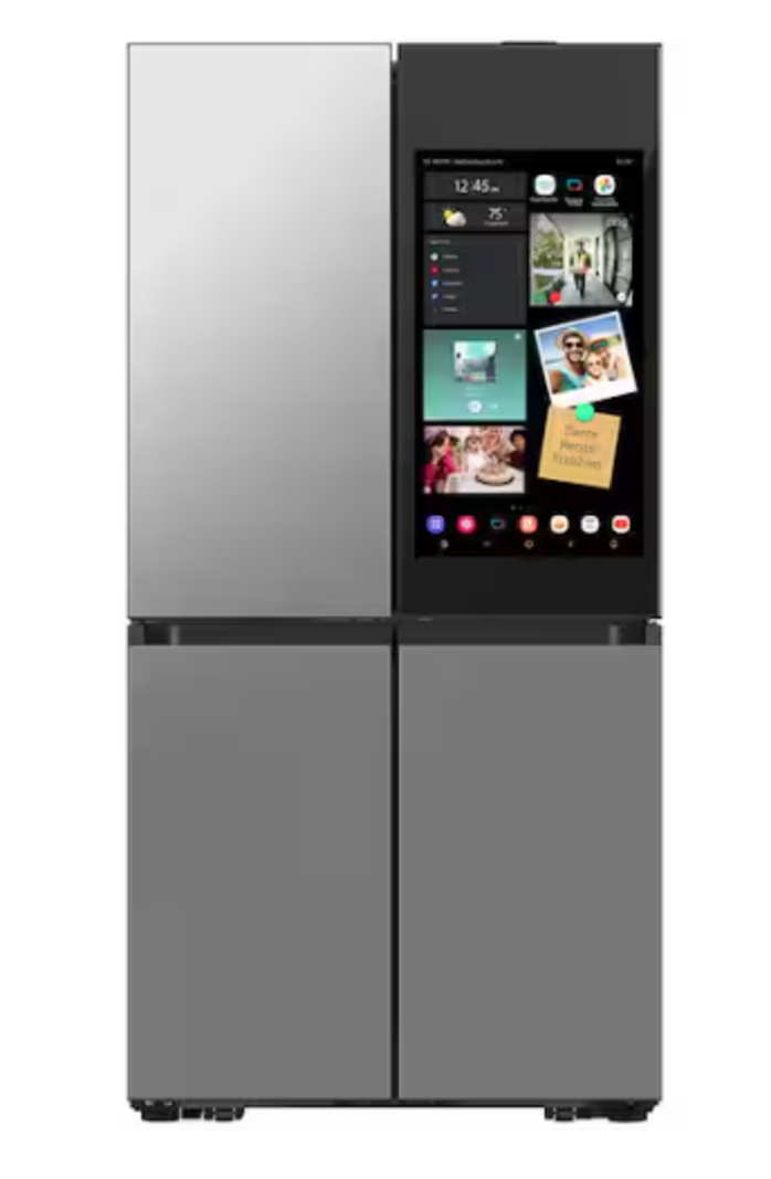 Samsung *RF29DB9900QD Bespoke 4-Door Flex with Family Hub+ in Charcoal Family Hub panel, Stainless Steel