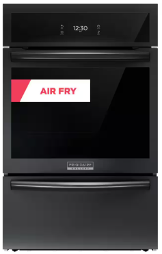 Frigidaire *GCWG2438AB  Gallery 24 in. Single Gas Built-In Wall Oven with Air Fry Self-Cleaning in Black