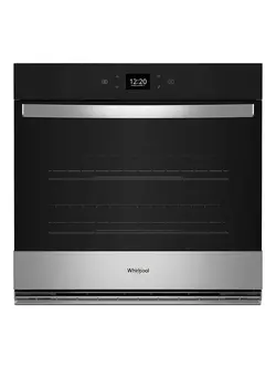 Whirlpool *WOES5027LZ 27 in. Single Electric Wall Oven with Convection Self-Cleaning in Fingerprint Resistant Stainless Steel