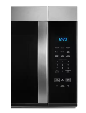 Whirlpool *WMMS3130RS  30 in. 1.7 cu. ft. Over-the-Range Microwave in Stainless Steel Finish with Express Cooking Buttons