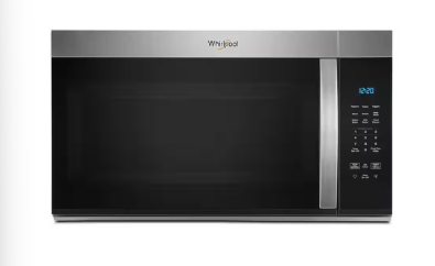 Whirlpool *WMMS3130RS  30 in. 1.7 cu. ft. Over-the-Range Microwave in Stainless Steel Finish with Express Cooking Buttons